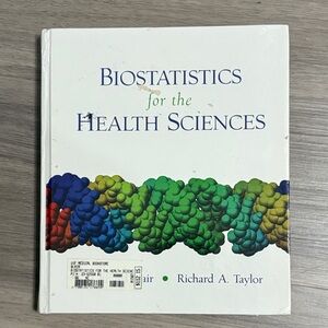 ‘Biostatistics for the Health Sciences’ textbook